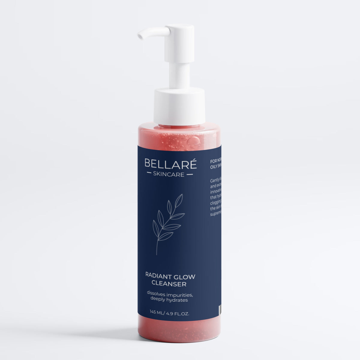 Bellaré Radiant Glow Cleanser with aloe vera, blackberry and Sodium PCA
