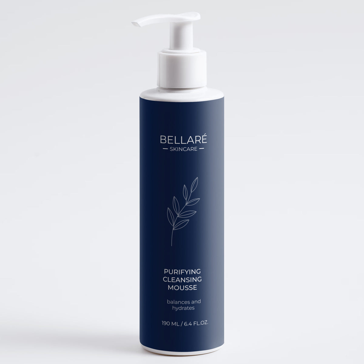 Bellaré Purifying Cleansing Mousse with aloe vera and blackberry extract